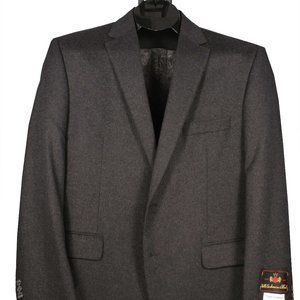 Men's Winter Jacket  2 Button Col. Charcoal